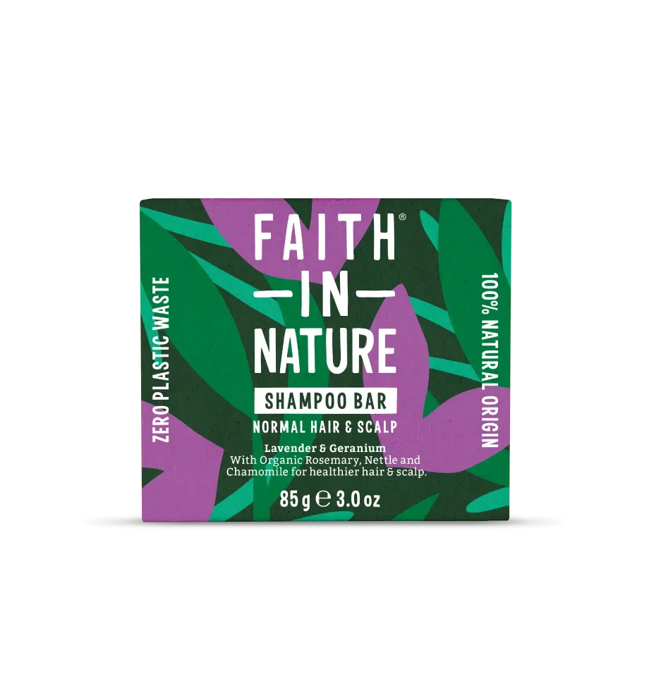 Faith in Nature Lavender & Geranium shampoo bar