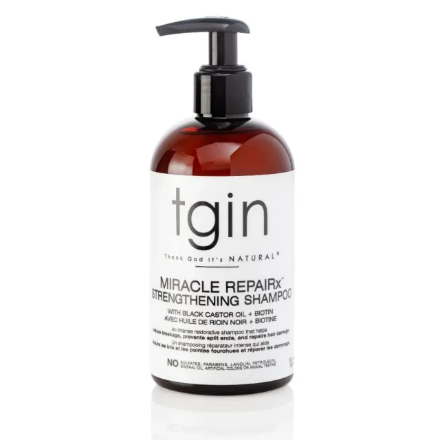 TGIN Miracle RepaiRx Strengthening shampoo 13 oz castorolie