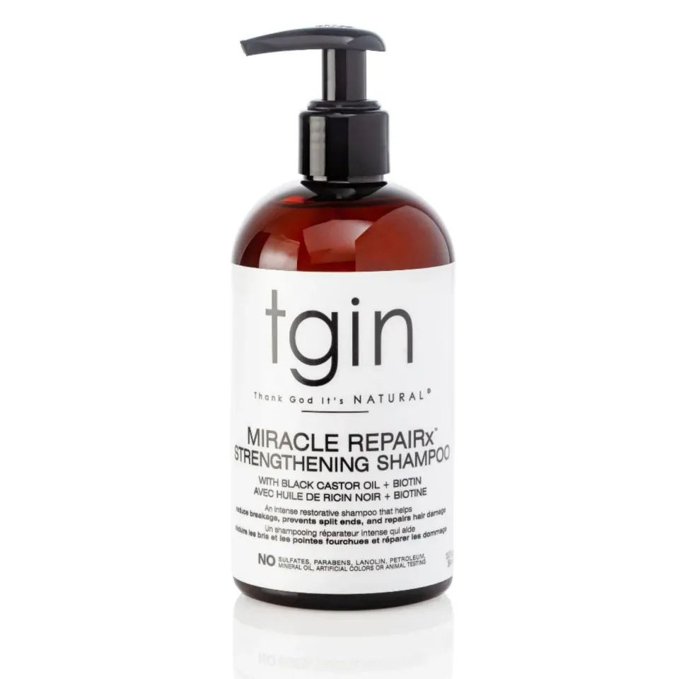 TGIN Miracle RepaiRx Strengthening shampoo 13 oz castorolie