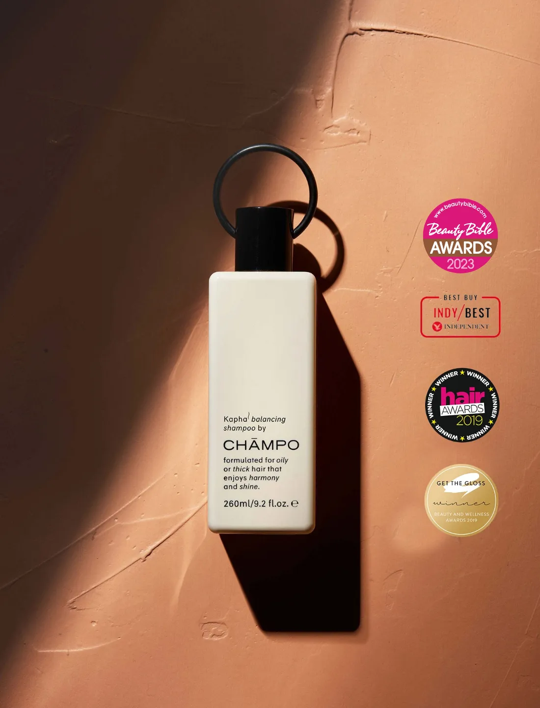 Châmpo Balancing shampoo 260ml vet haar