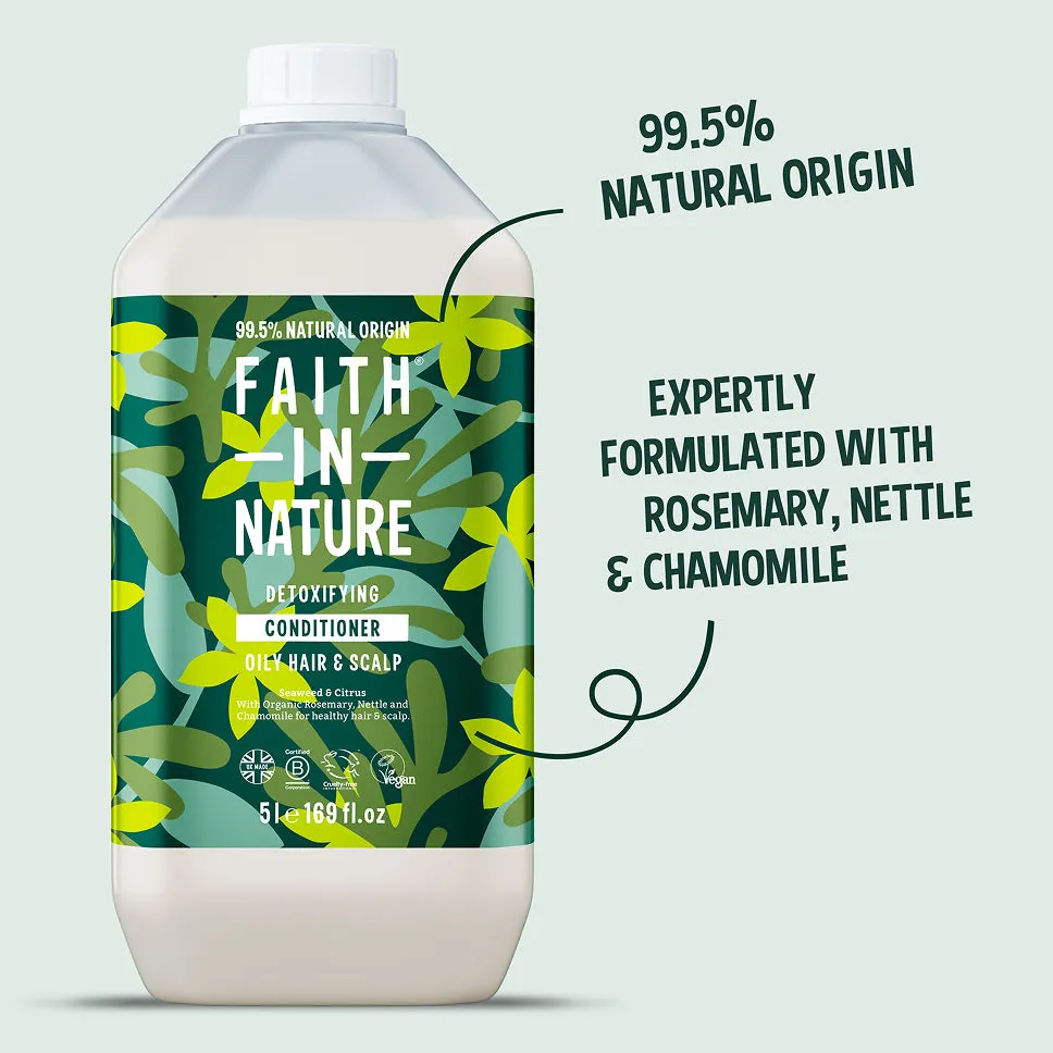 Faith in Nature Seaweed & Citrus conditioner 5L vet haar
