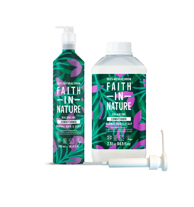 Faith in Nature Lavender & Geranium conditioner set 2,5L alu
