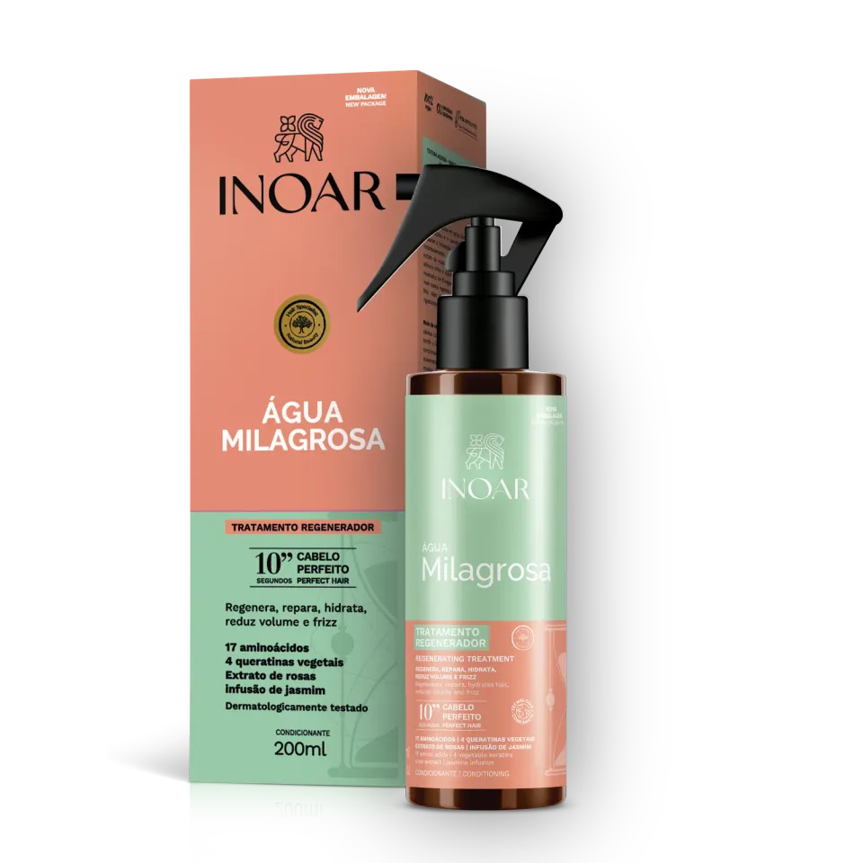 Inoar Água Milagrosa haarspray 10 seconden herstel
