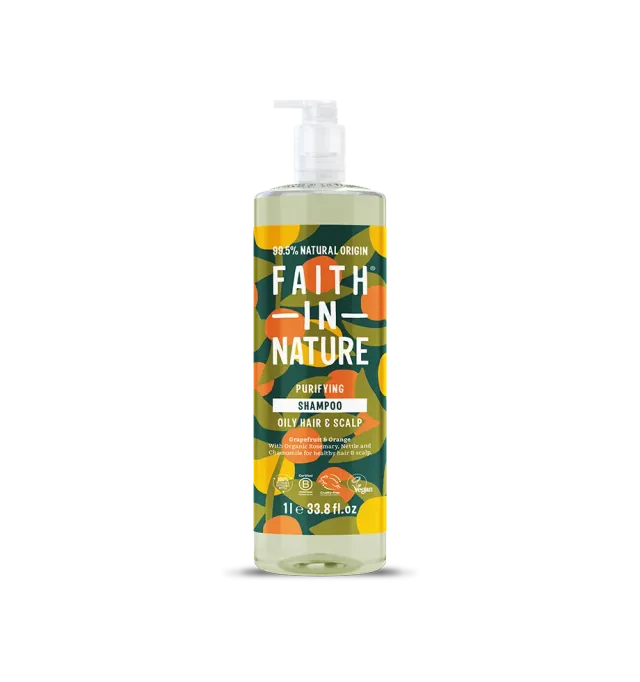 Faith in Nature Grapefruit & Orange shampoo vet haar 1L