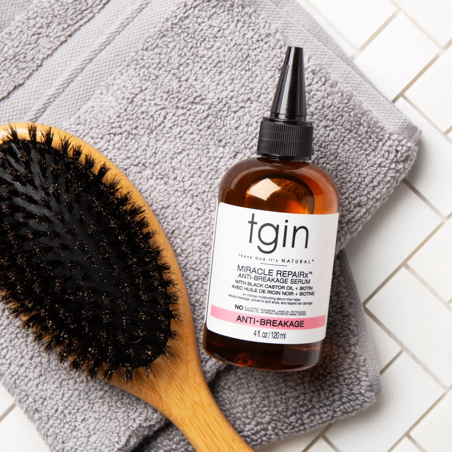 TGIN Healthy Hair Bundle met castorolie en biotine