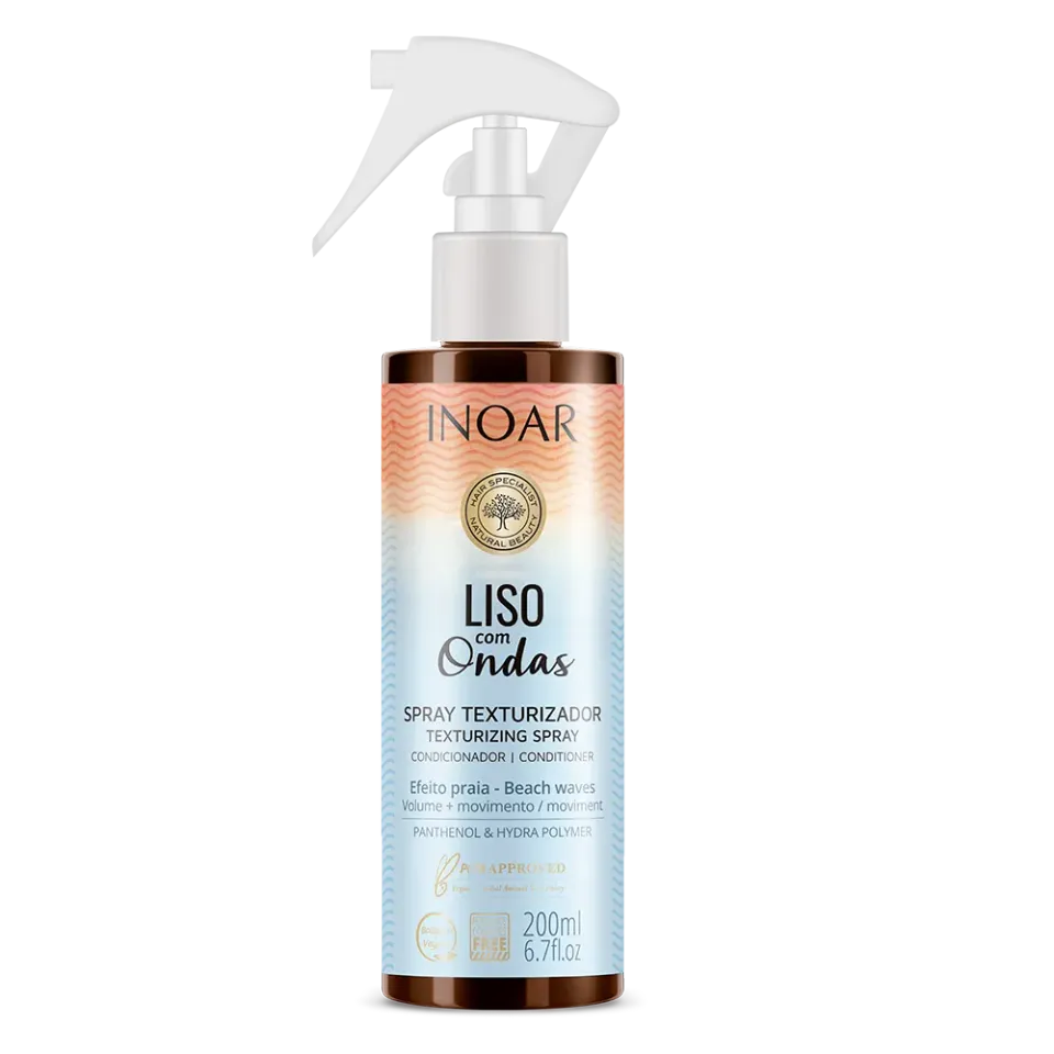 Inoar Liso com Ondas textuurspray beach waves