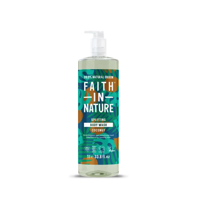 Faith in Nature Coconut douchegel 1L vegan kokos