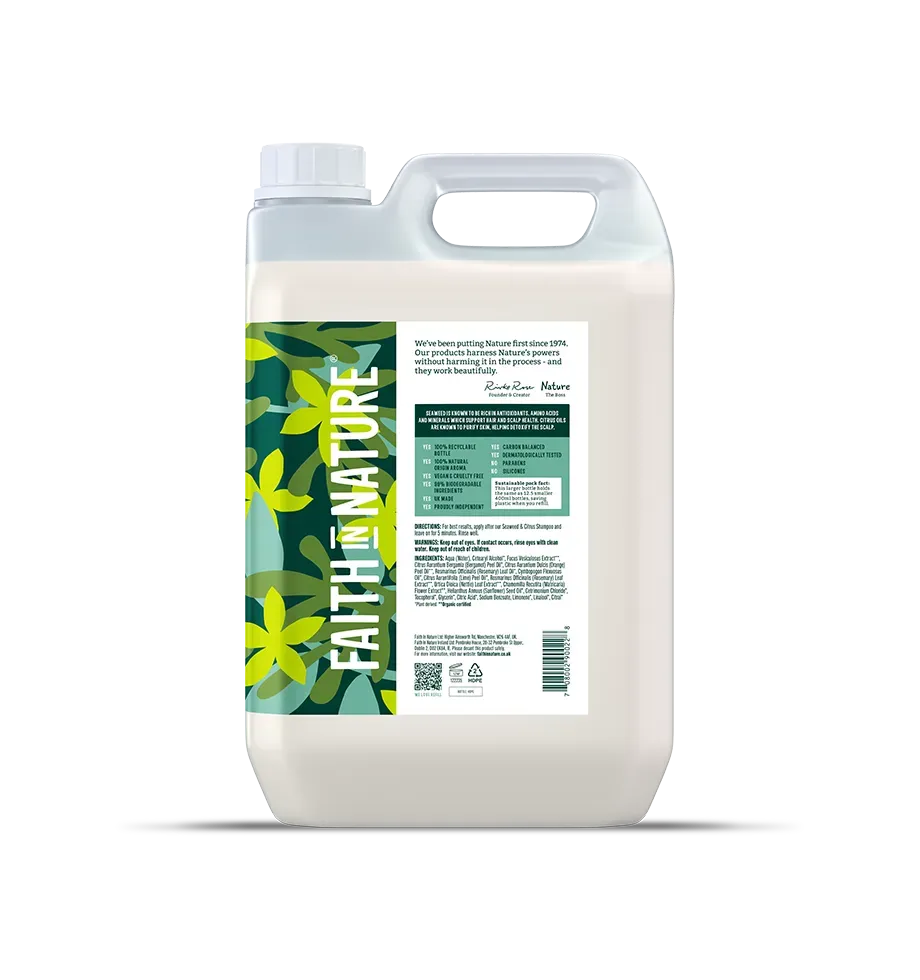 Faith in Nature Seaweed & Citrus conditioner 5L vet haar