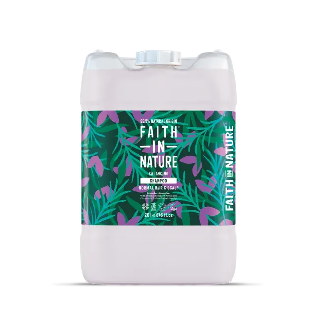 Faith in Nature Lavender & Geranium shampoo 20L normaal haar